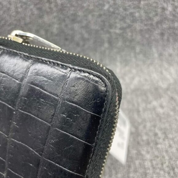 YSL Yves Saint Laurent Zippy Black Wallet lux340-100125 - Picture 11 of 14